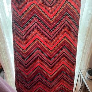 Woman’s long skirt